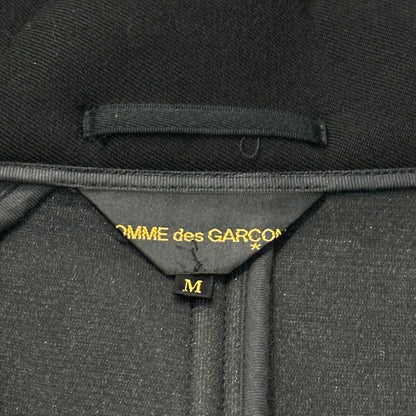 COMME des GARCONS 05SS Wool Bonding Wide Coat Black Size M