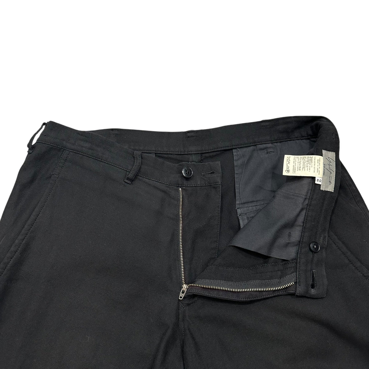 YOHJI YAMAMOTO POUR HOMME 11AW Tapered Trousers Size 2