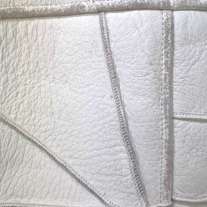 SUPREME 18AW Patchwork B-3 Shearling Jacket White Size M