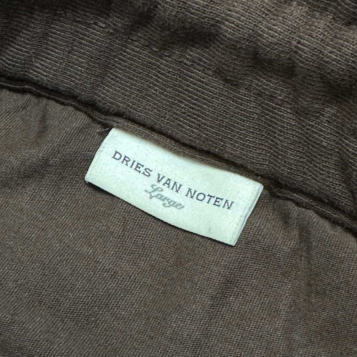 DRIES VAN NOTEN HAMA Baggy Wide-Leg Sweatpants Sweatshirt Size L