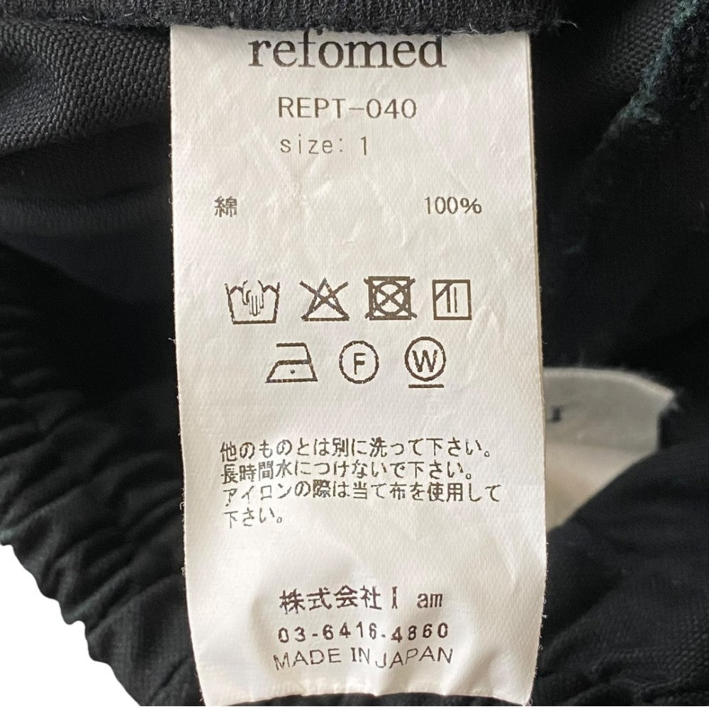 REFOMED Kinchaku Duck Trunks Shorts Black Size 1