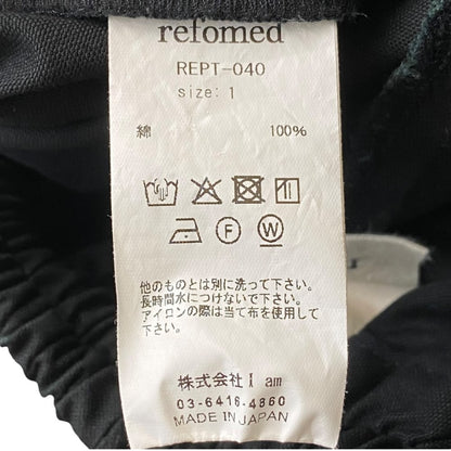 REFOMED Kinchaku Duck Trunks Shorts Black Size 1