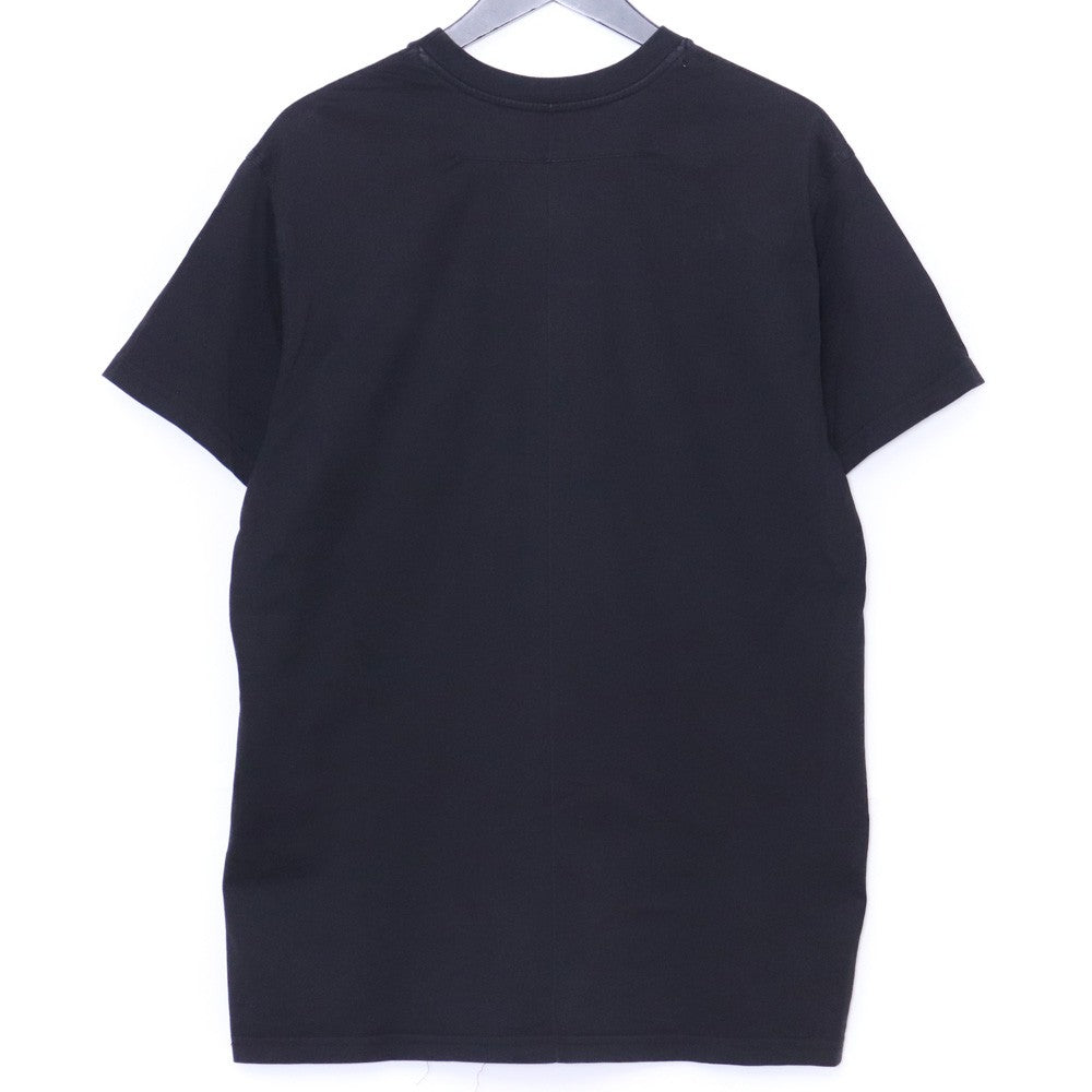GIVENCHY Gold Logo Print T-Shirt Black Size XXS