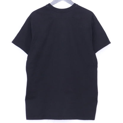 GIVENCHY Gold Logo Print T-Shirt Black Size XXS