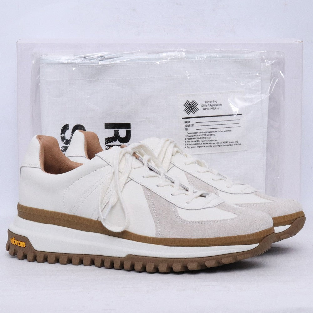 REPRO-PARK German Trainer Sneakers White Size EU 42