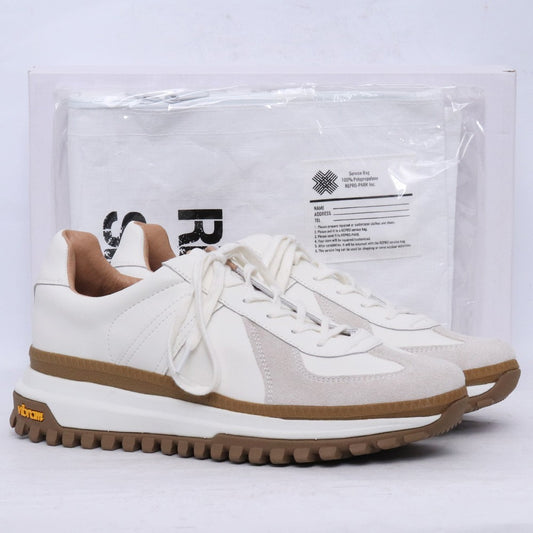 REPRO-PARK German Trainer Sneakers White Size EU 42