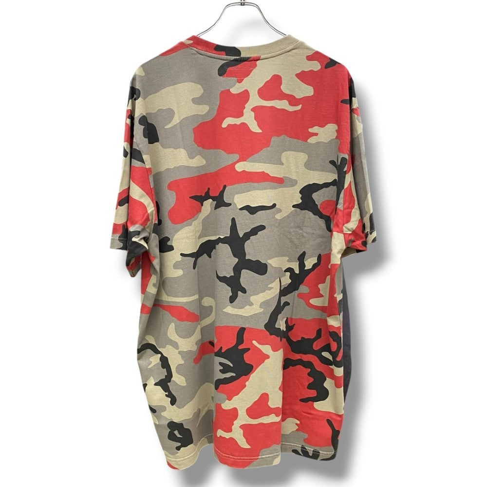 SUPREME 26SS Small Box Camo T-Shirt Red Camo Size XL