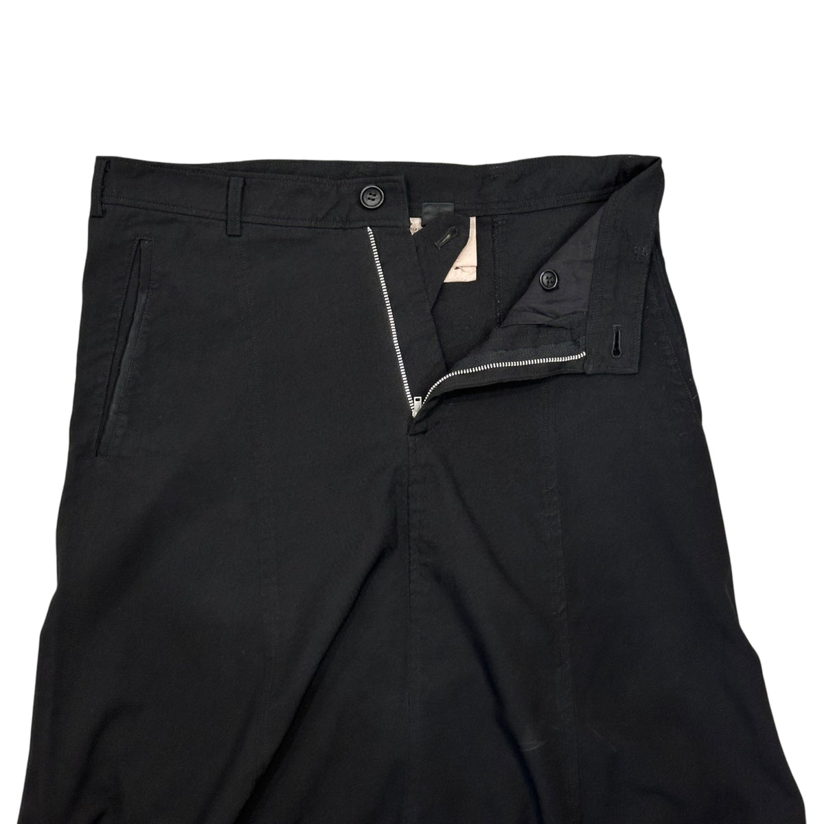 COMME des GARCONS 08AW Polyester Sarouel Pants Black Size SS