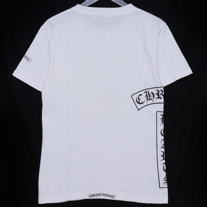 Chrome Hearts Old T-Bar CH Cross White Size M