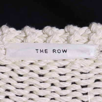 THE ROW 23SS Zaydi Knit Cardigan Ivory Size S