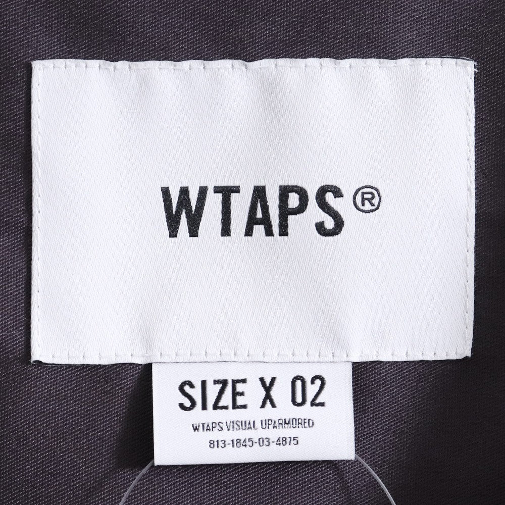 WTAPS REPO SS CTPL Twill Short Sleeve Shirt Gray Size 02