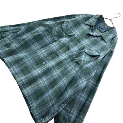 s Board Shirt x PENDLETON 70s Vintage Board Open Shirt Blue/Green