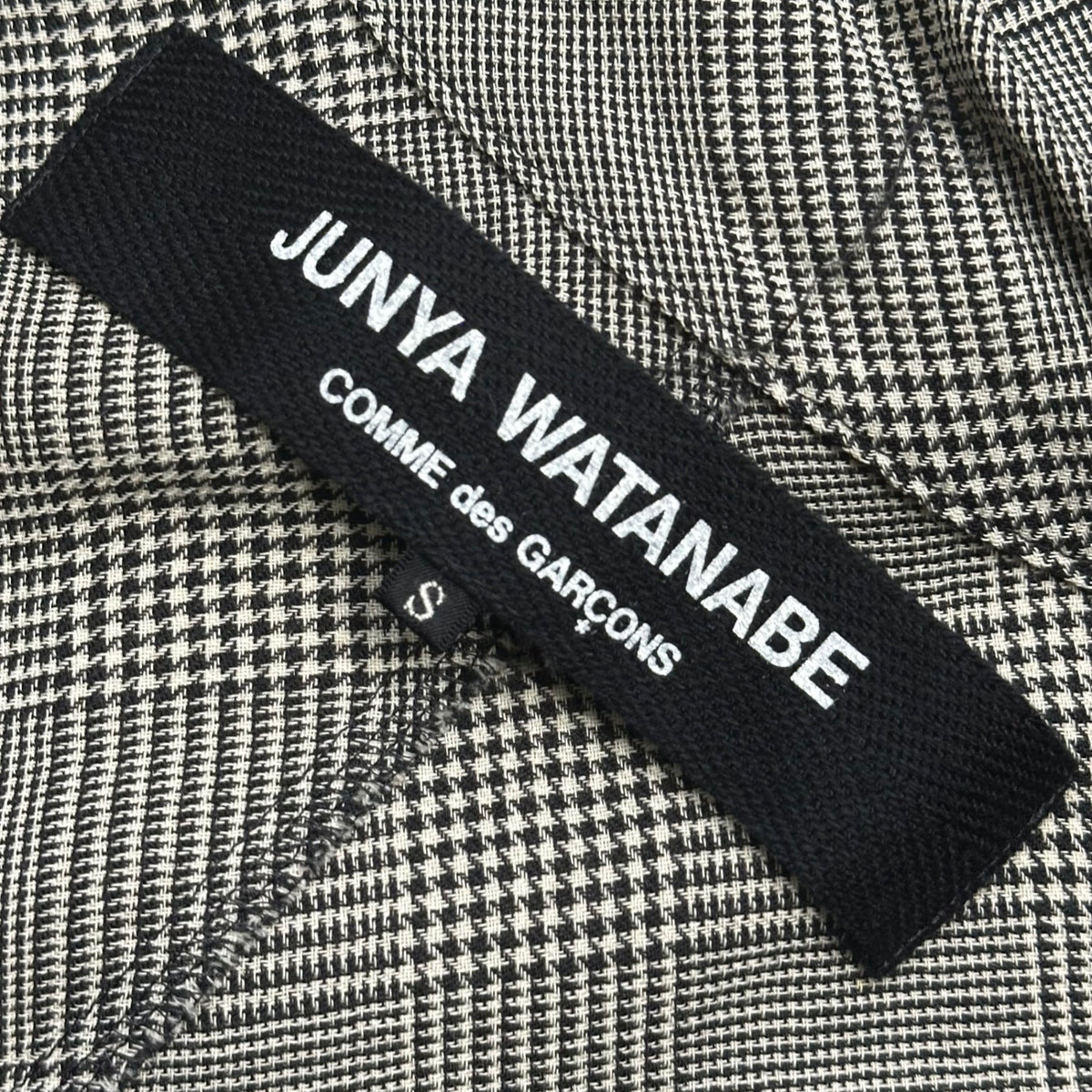 Comme des Garcons JUNYA WATANABE C D G 04SS Glen Size S