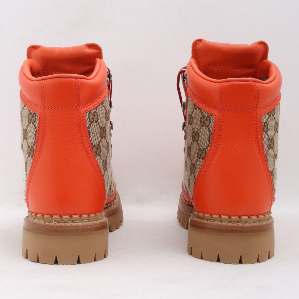 GUCCI x The North Face GG Pattern Boots Beige Size 25.5cm