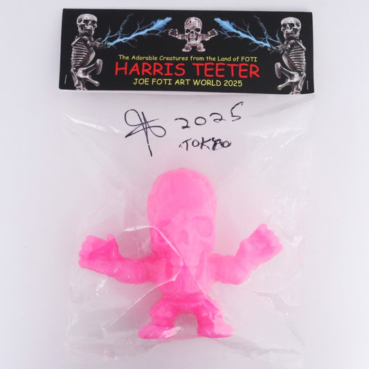 CHROME HEARTS Joe Foti Harris Teeter Signed Neon Pink Size F