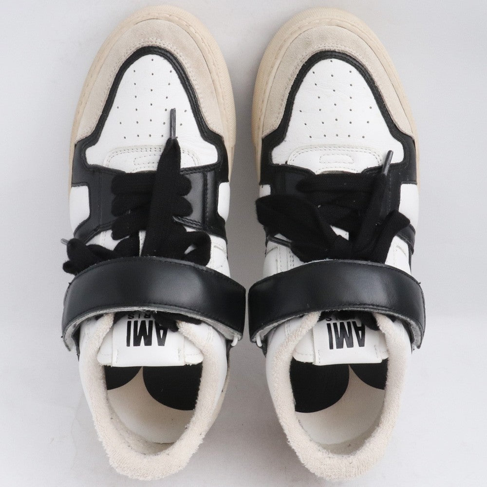 AMI PARIS Low-Top ADS White Sneaker Size EU 41