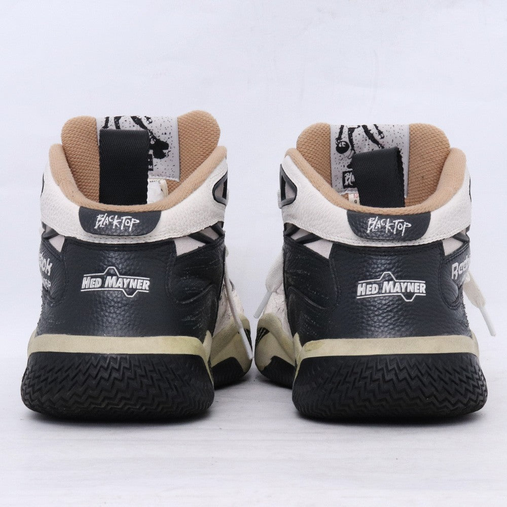 HED MAYNER x Reebok Black Top Hitop Sneakers Black Size 28cm