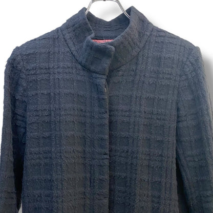 Vintage Wool Coat Black Size 1