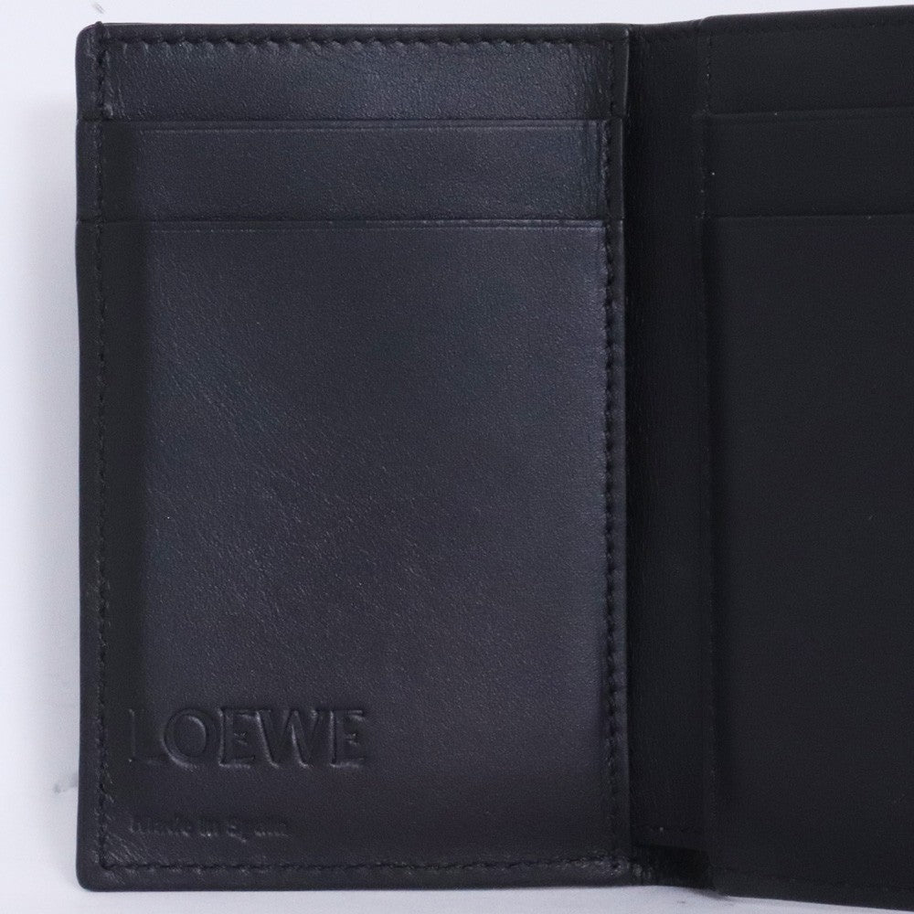 LOEWE Tri-Fold Wallet Black Size F