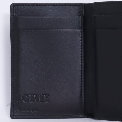 LOEWE Tri-Fold Wallet Black Size F