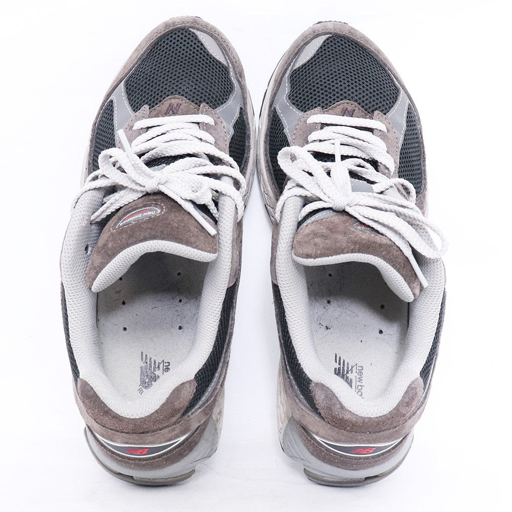 NEW BALANCE 2002R Black Cement Sneakers Gray Size 27cm