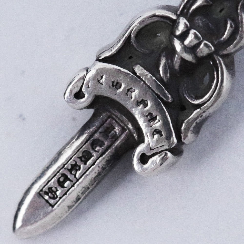 HEARTS STACK DAGGER V2 Dagger Charm Silver Size F