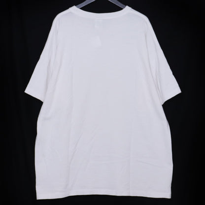 SAINT MICHAEL 24SS Ribbon Saint T-Shirt White Size XXL