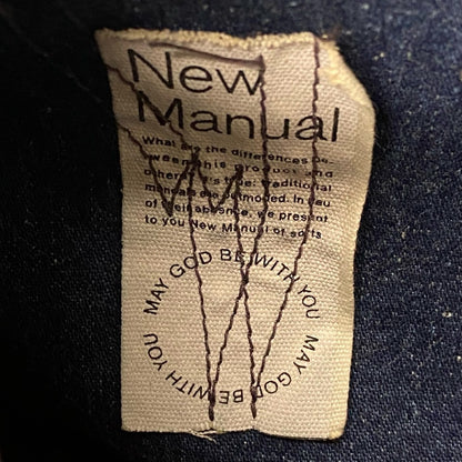 NEW MANUAL #025 LE Work Denim Jacket Indigo Free Size