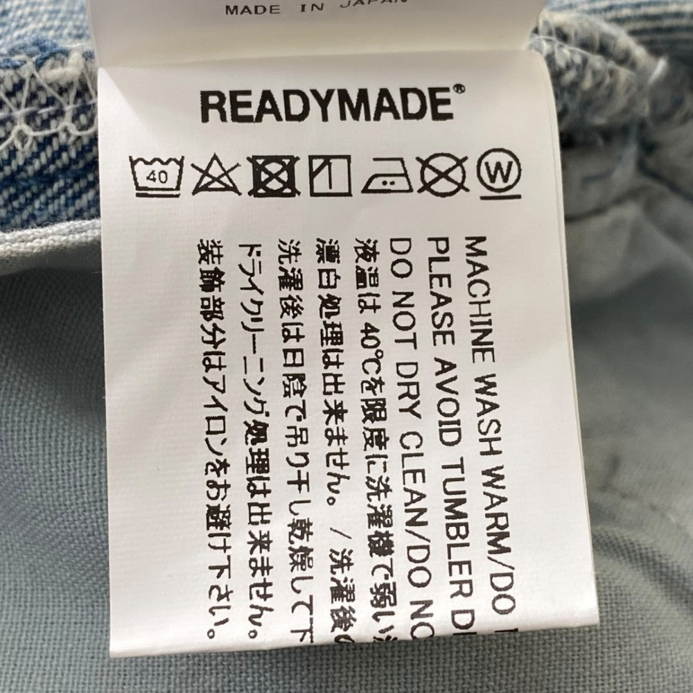 READYMADE 22SS RE JEANS Indigo Remake Damaged Jeans