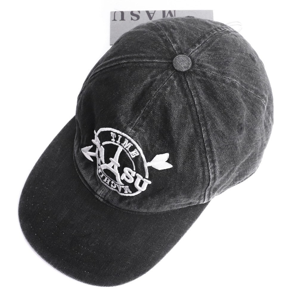 MASU 25AW MB Embroidery Logo Cap Black Size ONE SIZE