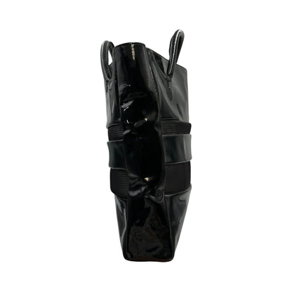 COMME des GARCONS Mesh-Paneled Handbag Black Size FREE