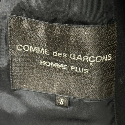COMME des GARCONS HOMME PLUS 17AW Melton Coat Black Size S