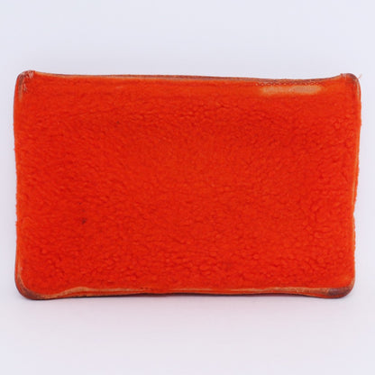 CHROME HEARTS Dagger Zip Change Purse Orange Size F