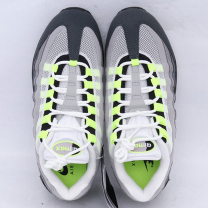 NIKE Women's Air Max 95 Big Bubble Neon Yellow Sneakers Size 27cm