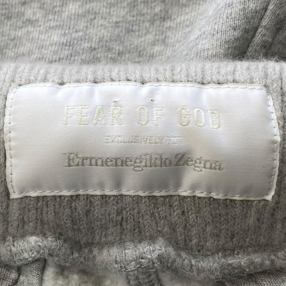 FEAR OF GOD × ERMENEGILDO ZEGNA Sweatpants Gray Size S
