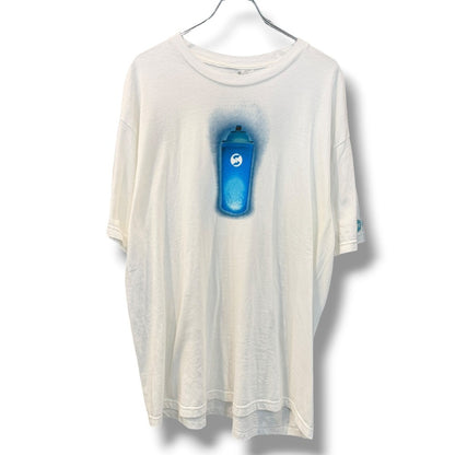 SUBWARE 00s USA Made Print T-Shirt White Size XL