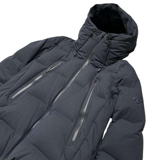 DESCENTE ALLTERRAIN Mizusawa Down Hooded Jacket Navy Size S
