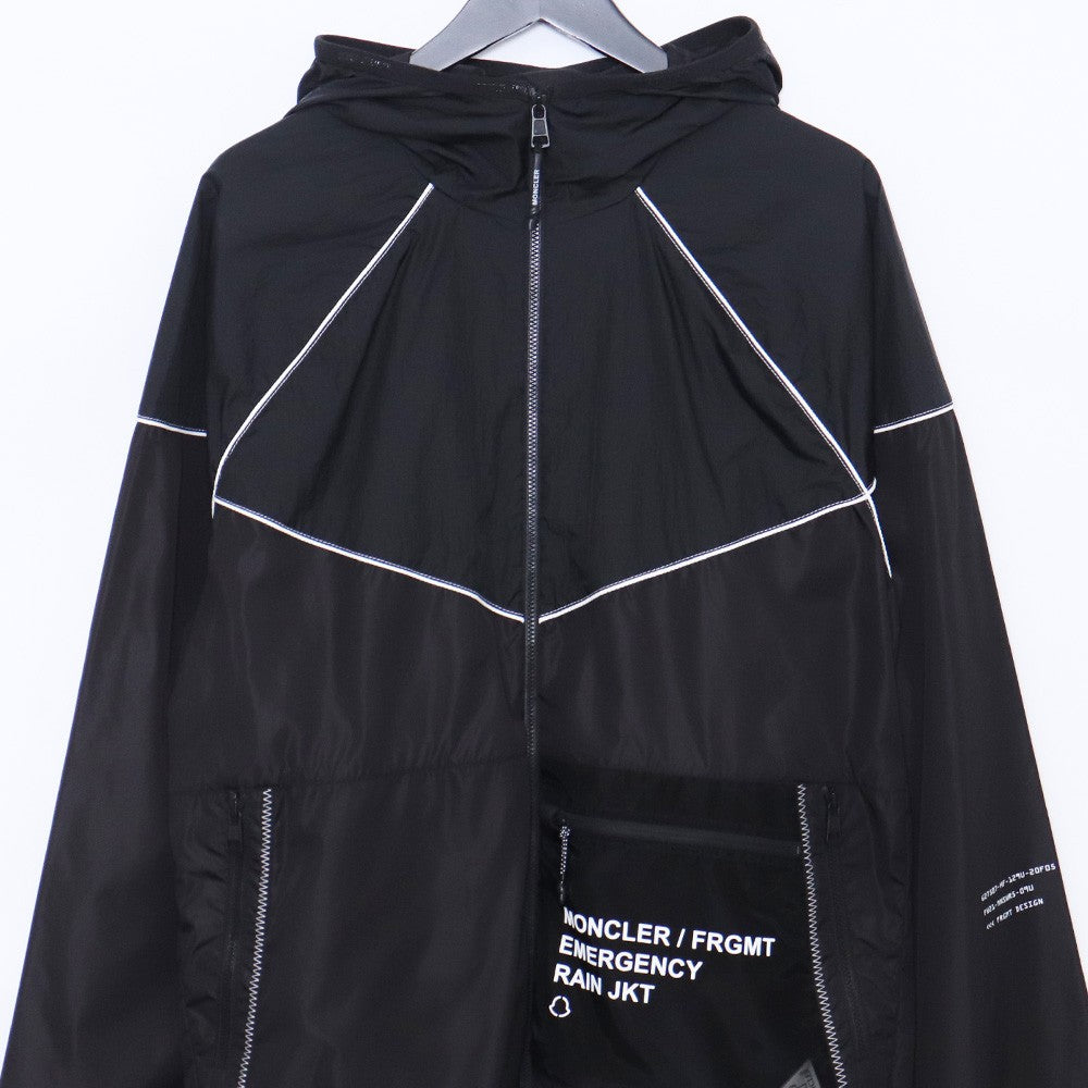 MONCLER x FRAGMENT 21AW HUNOR Hooded Nylon Jacket Size 1