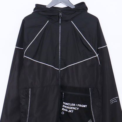 MONCLER x FRAGMENT 21AW HUNOR Hooded Nylon Jacket Size 1
