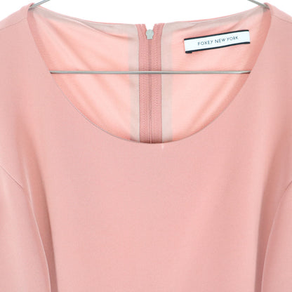 FOXEY NEW YORK Sleeveless Dress Pink Size 38