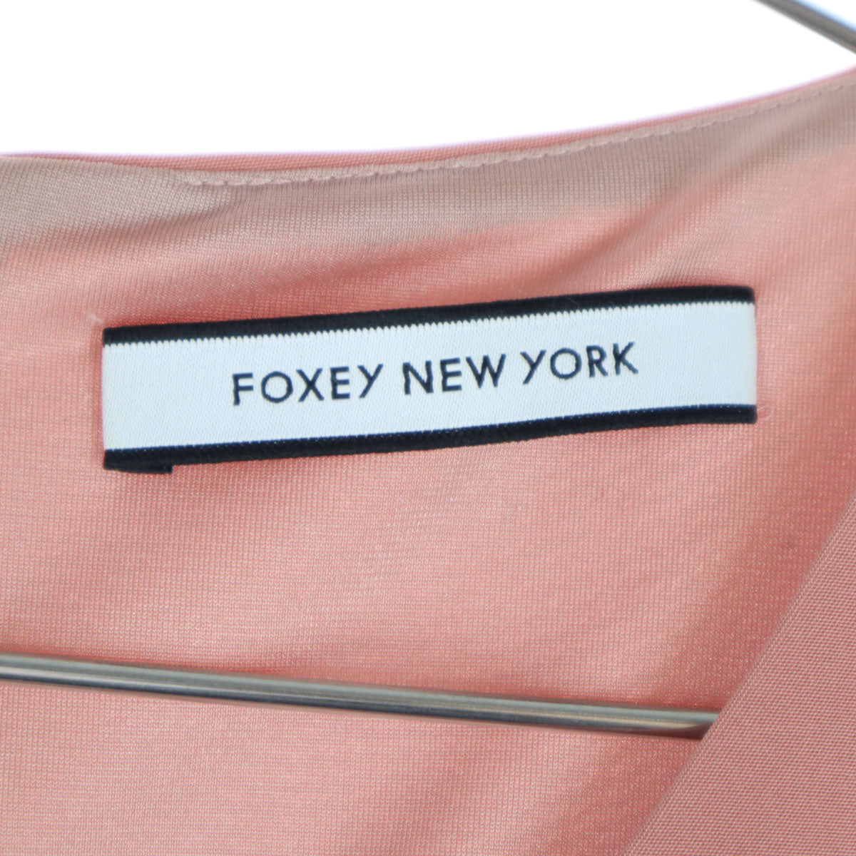 FOXEY NEW YORK Sleeveless Dress Pink Size 38