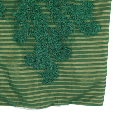 TADASHI SHOJI Embroidered Dress Green