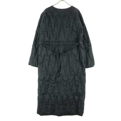 FES Long Sleeve Down Coat Black Size 38