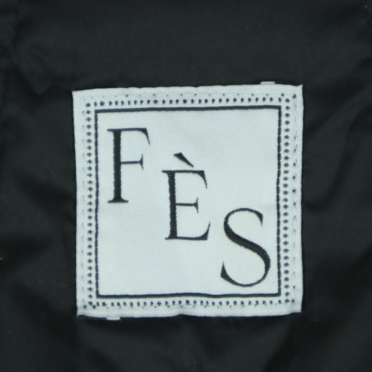 FES Long Sleeve Down Coat Black Size 38