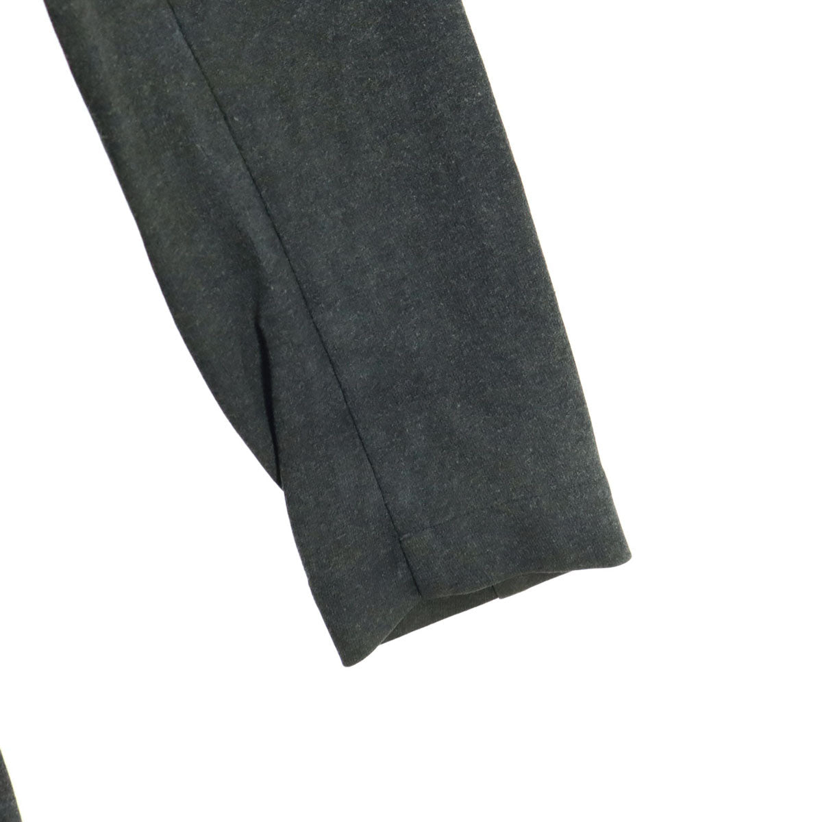 ohta Hooded Covered Button Coat Gray Size L