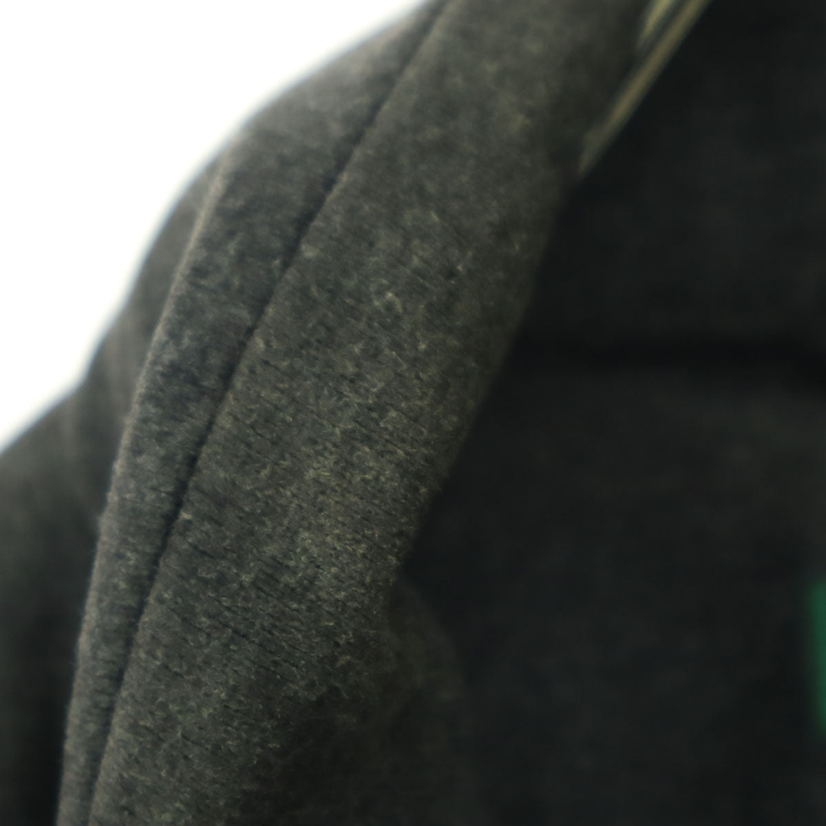 ohta Hooded Covered Button Coat Gray Size L