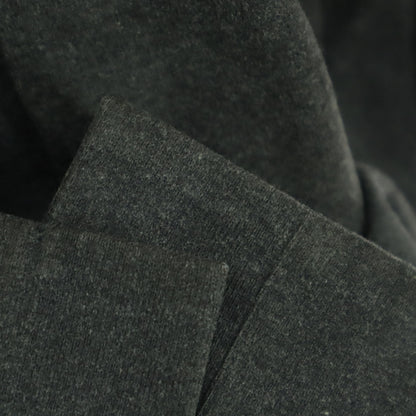ohta Hooded Covered Button Coat Gray Size L