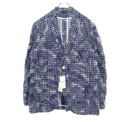 FEEL EASY Made in Japan Aloha Print Blazer Blue Size L