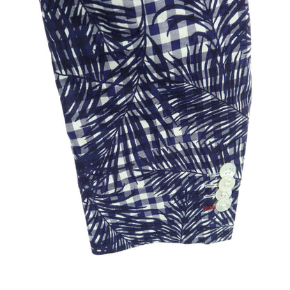 FEEL EASY Made in Japan Aloha Print Blazer Blue Size L