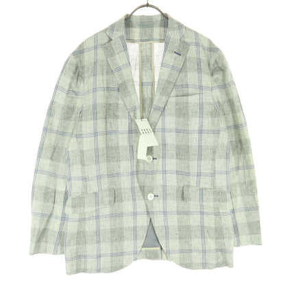 FEEL EASY Made in Japan Check Blazer Gray Size M